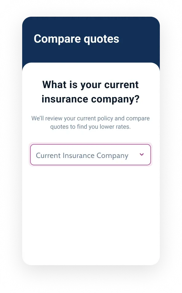 Get matched to new policies
